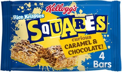 Rice Krispies Squares Chocolate Caramel Snack Bar