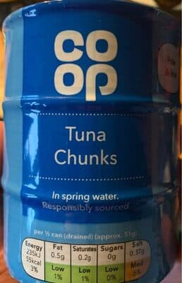 Tuna Chunks in Spring Water