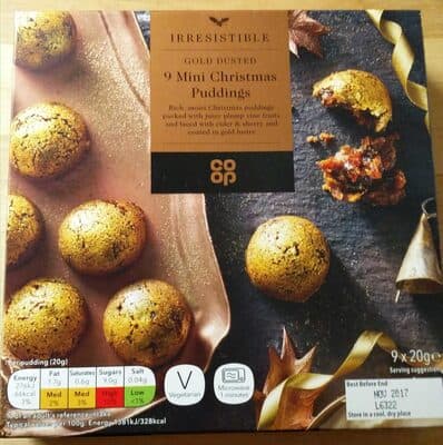 Mini Christmas Puddings