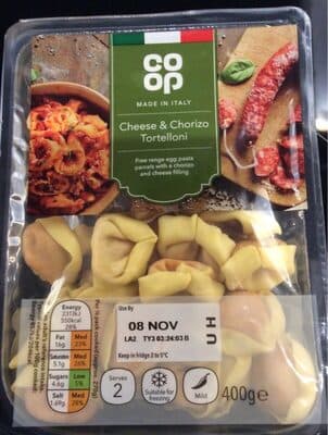 Cheese & Chorizo Tortelloni