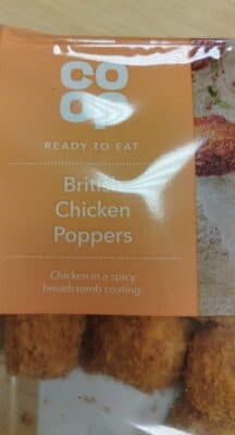 British Chicken Poppers