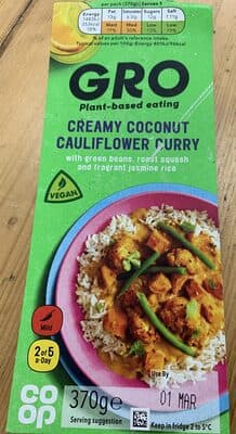 Creamy Coconut Cauliflower Curry