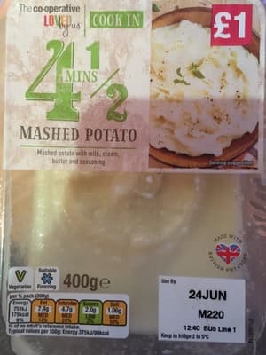 Mashed potato