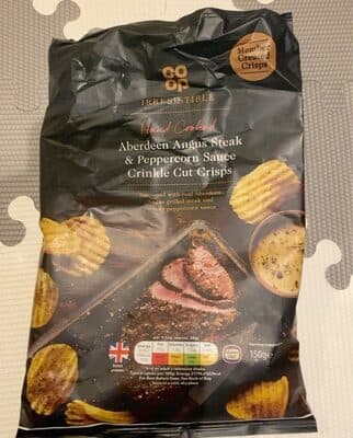 Aberdeen Angus Steak & Peppercorn Cut Crisps