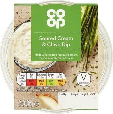 Soured Cream & Chive Dip