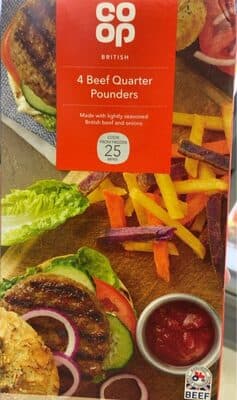 Beef Quarter Pounders