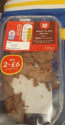 Bbq beef chunks