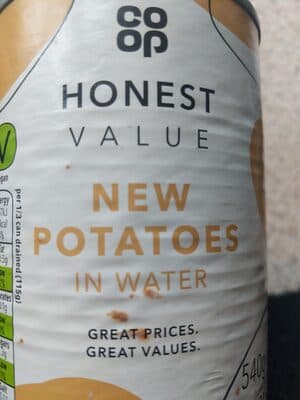 new potatoes