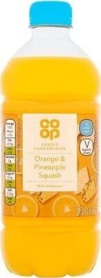 Co-op Orange & Pineapple Squash