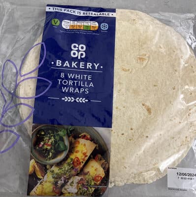 Plain Tortilla Wraps