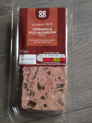 Coop Ardennes & Wild Mushroom Pate