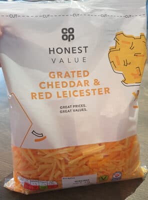 Grated Cheddar & Red Leicester