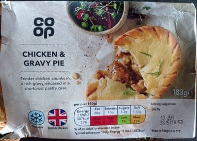 Chicken & Gravy pie