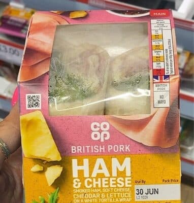 Ham & Cheese wrap