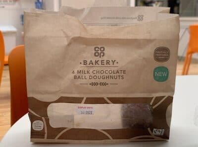 Co op chocolate donuts
