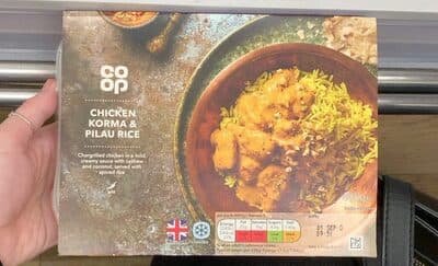 Chicken korma & Pilau rice
