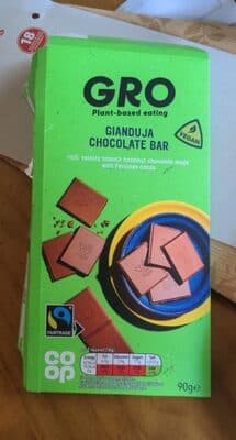 Gianduja Chocolate Bar