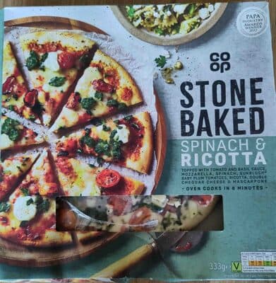 Stone Baked Spinach & Ricotta