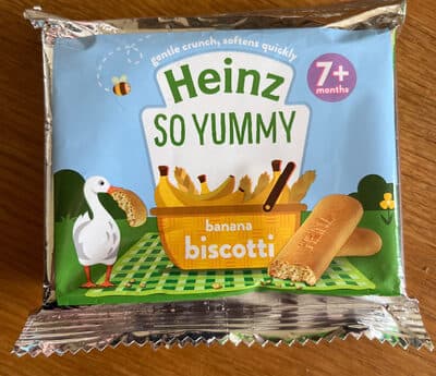 Heinz Biscotti Banana