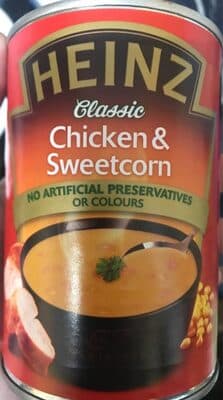 Classic Chicken & Sweetcorn soup