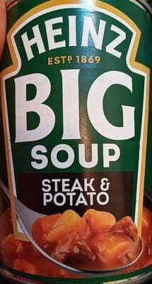 Big soup steak & potato