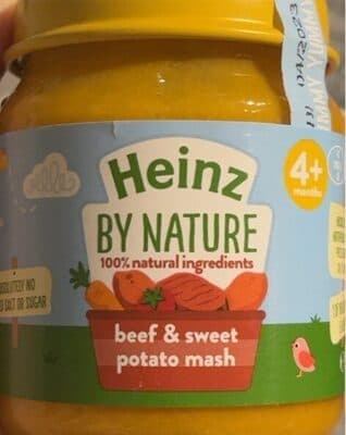 Beef & Sweet Potato Mash