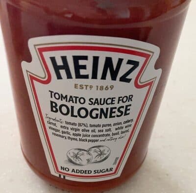 Tomato sauce for bolognese