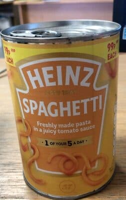 Spaghetti In Tomato Sauce