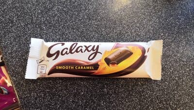 Caramel collection chocolate galaxy bar