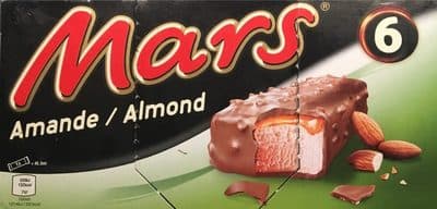 Mars glac amande