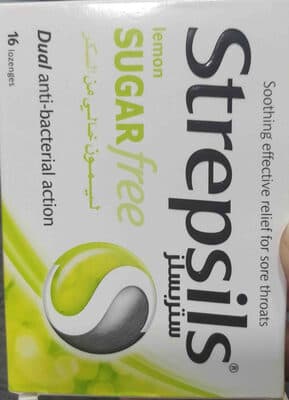 Strepsils lemon sugar free