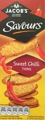 Savours sweet chilli thins