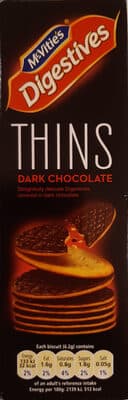 Mcvitie's Dark Chocolate Digestive Thins