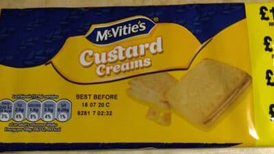 Custard Creams Biscuits