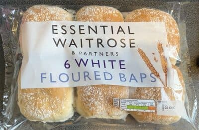 White Floured Baps