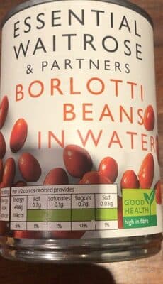 Berlotti Beans in Water