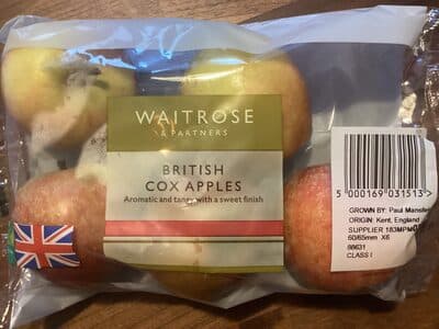 Cox apples