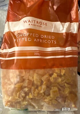 Chopped Dried Pitted Apricots