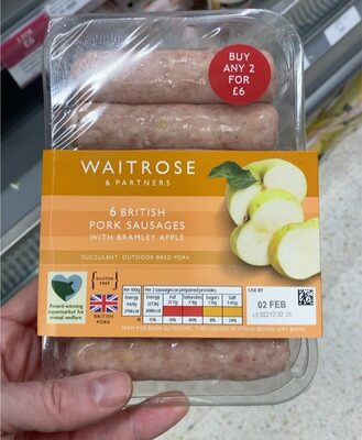 British pork sausages