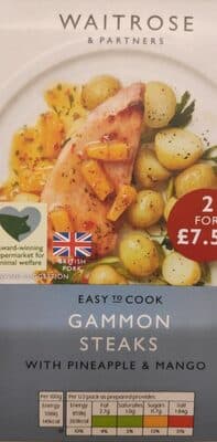 Gammon steaks