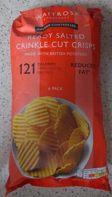 Calorie Controlled Ready Salted Crinkle Cut Crisps