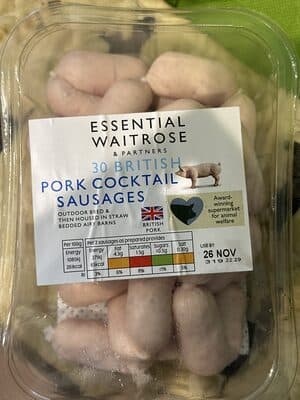 Pork Cocktail Sausages