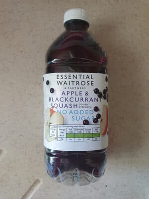 Apple and Blackcurrant Squash
