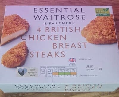 Essential Waitrose chicken breast steak