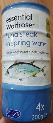 Tuna Steak in Spring Water