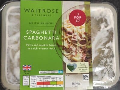 Spaghetti Carbonara