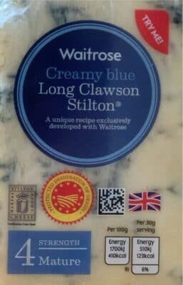 Creamy Blue Long Clawson Stilton