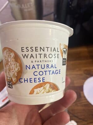 Essential Waitrose natural cottage cheese