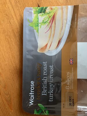 British roast turkey breast