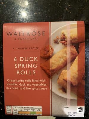 Duck Spring Rolls